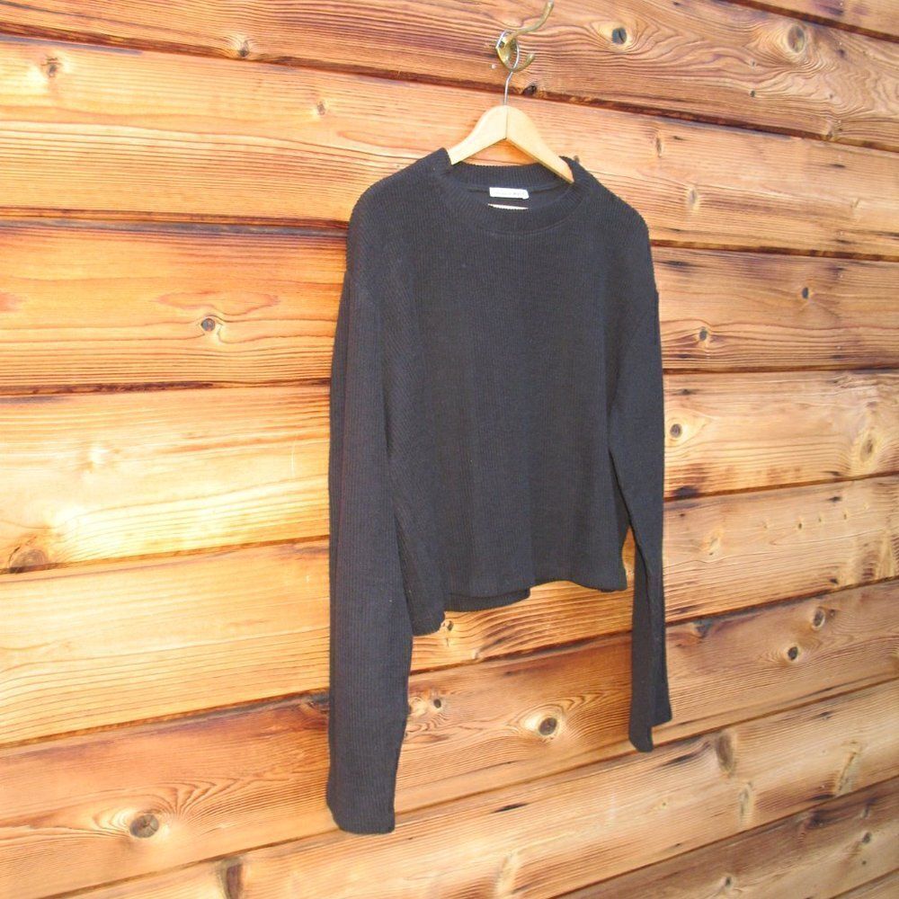 NWT Reformation Cropped Ribbed Pullover Top - Picture 3 of 10
